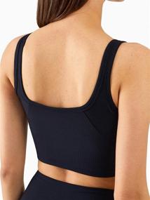 img 3 attached to 💪 Ultimate Comfort and Support: KIKIWING Women's Seamless Sports Bra for Intense Workouts and Total Confidence