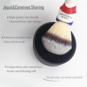 img 2 attached to Luxury Classical Handle Shaving Brush - Enhance Your Shaving Experience