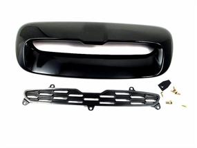 img 3 attached to Glossy Black Hood Scoop for Mini Cooper R56 S R55/R57/R58/R59 2007-2013 with ATEX Feature