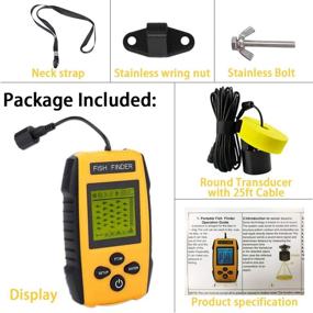 img 1 attached to Fishing Contour Readout Fishfinder Transducer