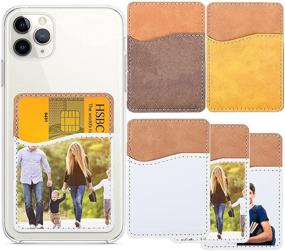 img 4 attached to Sublimation Blanks Wallet Leather Android
