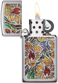 img 2 attached to 🌸 Flower Zippo Lighters