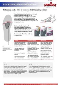 img 1 attached to 🦶 Pedag Drop Anatomically Correct Metatarsal Arch Pads: Lift, Shape, and Support (Leather, Small - EU 35-37/US W5-W7)