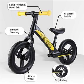 img 2 attached to 🚲 Top-rated Kids Balance Bike for 2-4 Years Old - The Perfect Ride for Little Ones!