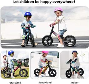 img 3 attached to 🚲 Top-rated Kids Balance Bike for 2-4 Years Old - The Perfect Ride for Little Ones!