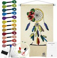 pointing beginners dreamcatcher embroidery hanging logo