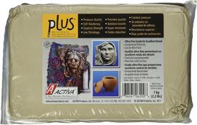 img 2 attached to 🔨 ACTIVA Plus Natural Self-Hardening Clay White 2.2 lbs: Premium Air-Dry Modeling Clay for Sculpting & Crafts