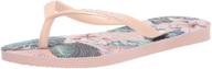 👣 havaianas unisex-child slim animal floral flip flop sandal - милые и стильные детские сандалии для лета логотип