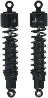 💀 черные амортизаторы progressive suspension 412-4009b длиной 13,5 дюйма. логотип