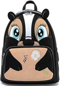 img 4 attached to Disney Bambi Flower Cosplay 🌸 Loungefly Mini Backpack – Enhance Your Style!