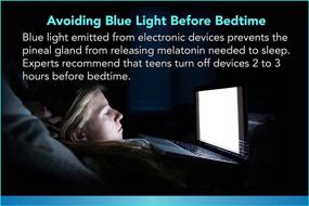 img 3 attached to 💡 32-Inch Anti Blue Light Screen Protector: Minimize Computer Eye Strain & Improve Sleep Quality