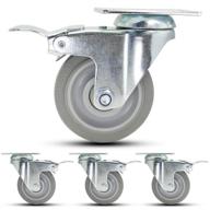 casoter swivel caster plastic capacity material handling products logo