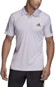 img 4 attached to Adidas 3 Stripes Tennis Shirt Black Men's Clothing for Active