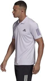 img 2 attached to Adidas 3 Stripes Tennis Shirt Black Men's Clothing for Active