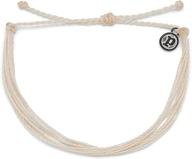 pura vida solid vanilla bracelet logo