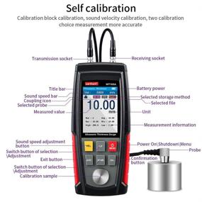 img 3 attached to Ультразвуковой толщиномер Wintact WT100A