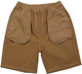 img 1 attached to 🧒 KID1234 Boys Shorts: Adjustable Colors for Stylish Boys' Clothing