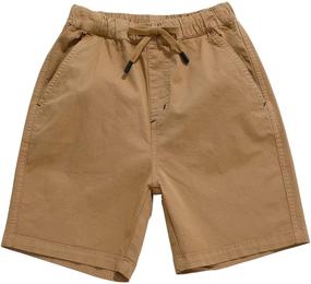 img 4 attached to 🧒 KID1234 Boys Shorts: Adjustable Colors for Stylish Boys' Clothing