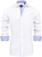 j ver regular sleeve elastic men's shirts: comfortable and stylish clothing for men logo