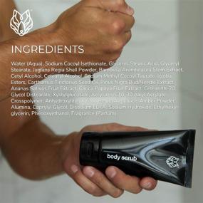 img 3 attached to Men's Black Wolf Exfoliating Body Scrub - Boost Your Skin with Powerful Exfoliation