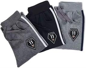 img 1 attached to 👖 TERODACO 1/2 Пакет штаны для мальчиков: универсальные размеры 4t-12 для активного отдыха и повседневной носки