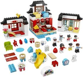 img 3 attached to 🏠 LEGO DUPLO Городской Дом Семьи 10943 Игровой Набор Игрушек для Счастливых Моментов Детства: Развивает Воображение и Творческую Привлекательность для Детей, Новинка 2021 года (227 Кирпичей)