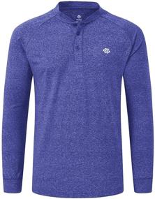 img 4 attached to Платье Casual Henley AjezMax для мужчин