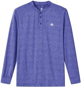 img 2 attached to Платье Casual Henley AjezMax для мужчин