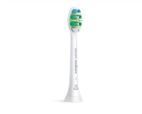 img 1 attached to 🦷 Philips Sonicare Genuine Intercare Replacement Toothbrush Heads - Pack of 3 Brush Heads - White (HX9003/65)