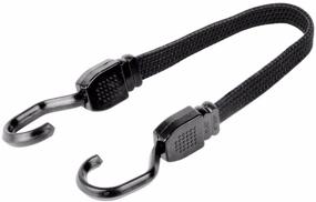 img 1 attached to Wideskall Black 24 Inch Flat Bungee Cords - Set of 4 Pieces