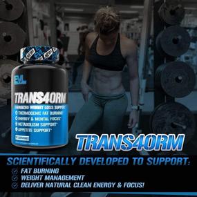 img 2 attached to 🔥 Evlution Nutrition Trans4orm - Premium Thermogenic Fat Burner for Effective Weight Loss, Enhanced Energy and Mental Focus without any Slump, Accelerate Metabolism, Control Cravings, Dietary Supplement (30 Servings)