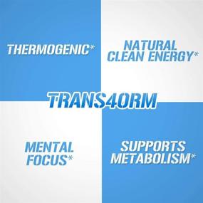 img 1 attached to 🔥 Evlution Nutrition Trans4orm - Premium Thermogenic Fat Burner for Effective Weight Loss, Enhanced Energy and Mental Focus without any Slump, Accelerate Metabolism, Control Cravings, Dietary Supplement (30 Servings)