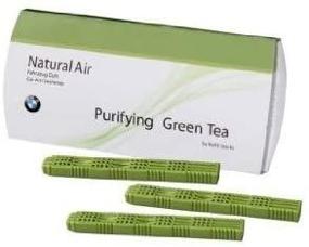 img 3 attached to 🍃 Набор для заправки натурального освежителя воздуха BMW - аромат зеленого чая