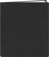 📚 pioneer ftm15bk deluxe 12-by-15-inch fabric cover memory book for family treasures in black logo