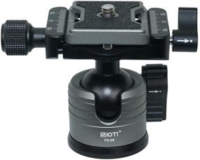img 4 attached to 📷 SIOTI 28mm Ball Head Camera Mount for DSLR, Mirrorless, Camcorder, Telescope, Action Camera, Slider, and Tripod