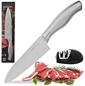 img 1 attached to Kitchenex Professional Chefs Knife Stainless