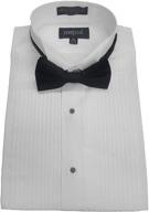 omegatux collar tuxedo shirt convertible men's clothing logo