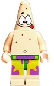 img 1 attached to Lego Minifigure Patrick Spongebob Squarepants