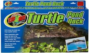 img 1 attached to 🐢 Zoo Med 78098 Turtle Dock, X-Large: The Perfect Basking Solution for Your Pet Turtle
