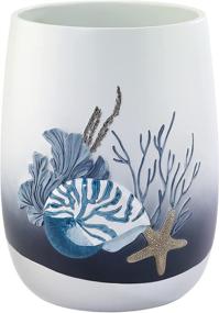 img 4 attached to Avanti Linens Lagoon Wastebasket Multicolor