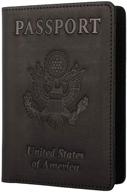 premium passport holder travel wallet for men: ultimate organizer for wallets, cards & money essentials logo