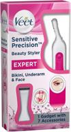 💆 veet precision beauty styler expert for sensitive areas - 1 unit logo