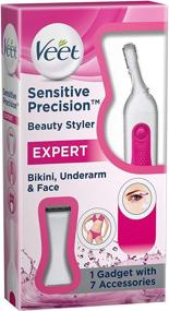 img 4 attached to 💆 Veet Precision Beauty Styler Expert for Sensitive Areas - 1 Unit
