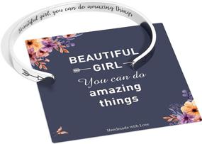 img 3 attached to 🎓 MOOHAM Bracelet: Empowering Graduation Jewelry for Beautiful Girls