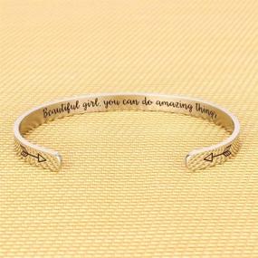 img 2 attached to 🎓 MOOHAM Bracelet: Empowering Graduation Jewelry for Beautiful Girls