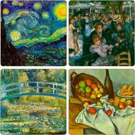 🖼️ coasterstone as9565 impressionists collection - absorbent giftware with enhanced seo логотип