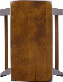 img 1 attached to 🪑 Powell Furniture Bar Stool, 29" Honey Brown: Sleek and Stylish Seating for Your Home