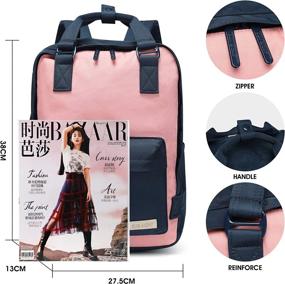 img 3 attached to 🎒 Caran·Y Backpack Casual Daypacks 38X27 5X13CM: Stylish and Practical for Everyday Use