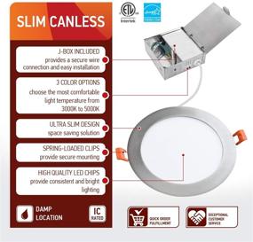 img 3 attached to 💡 Brilliant Illumination at its Finest: OSTWIN 6-Inch LED Recessed Light