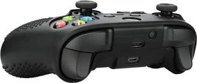 img 2 attached to RTop Soft Silicone Controller Cover Skin with Anti-Slip Grip for Xbox Series X/S Controllers (Includes 8 Thumb Grip Caps)
